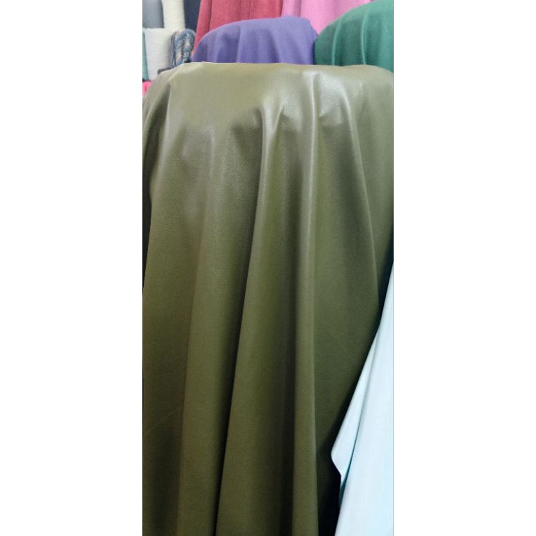 KODE E4Z bahan kain kulit latex kain kulit sintesis sedikit stretch