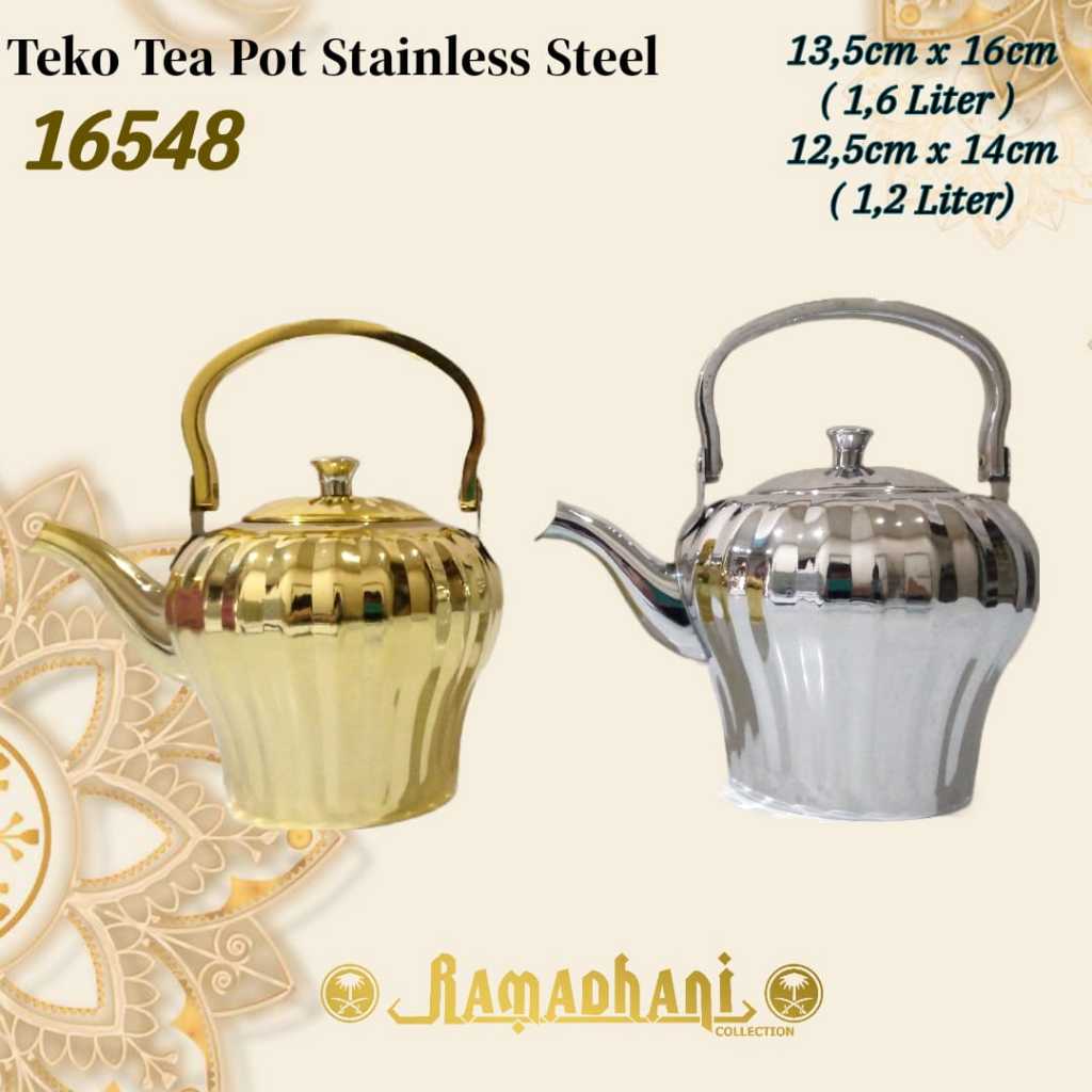 Teko Tea Pot Stainless Steel 16548-3