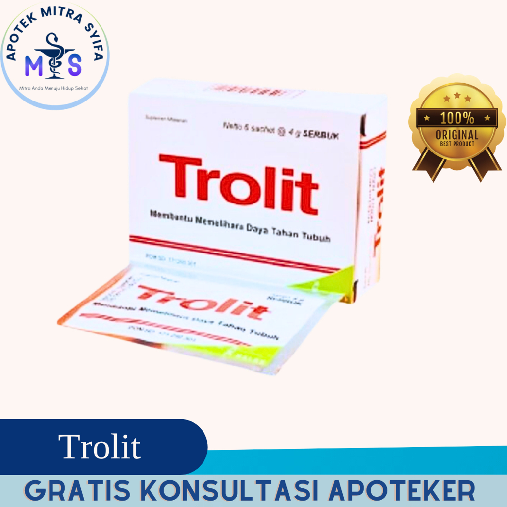 Trolit Serbuk Elektrolit Sachet