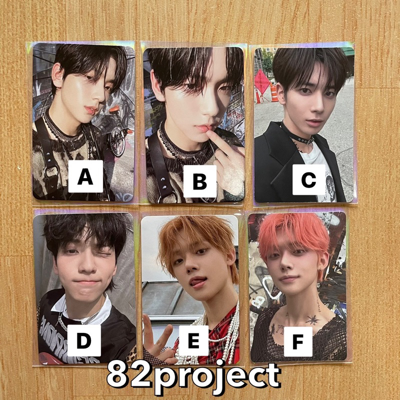 [Ready Stock] PC Photocard TXT Soobin Taehyun Yeonjun Freefall Album Reality Clarity Weverse