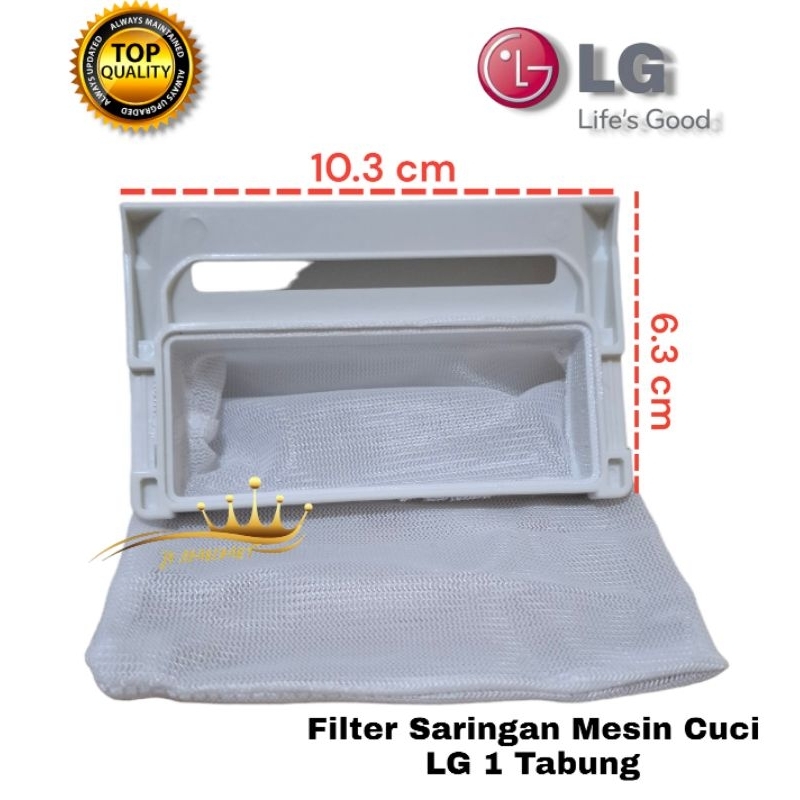 Filter Saringan Mesin Cuci LG 1 Tabung Type WF-L800TC , WF-L801TC , WF-L700TC , WF-L805TC