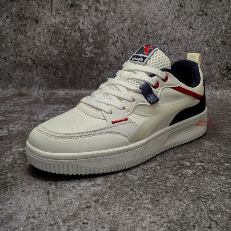 [ORIGINAL] SEPATU DIADORA HERLIN MEN WHITE NAVY DIACA230702