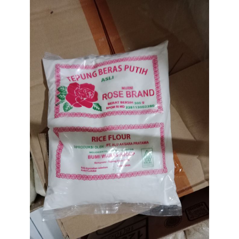 

tepung beras putih rose brand