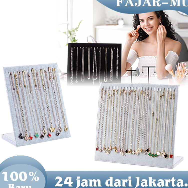 Pajangan Kalung Display Rak Anting Tempat Untuk Kalung Rak Penyimpanan Perhiasan Kalung