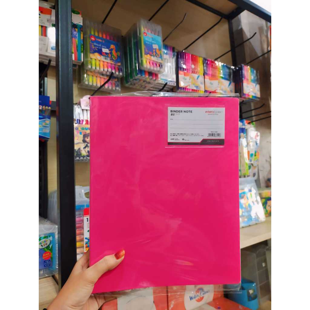 

Binder Note B5 Inter-X Ring Plastik Inter-X