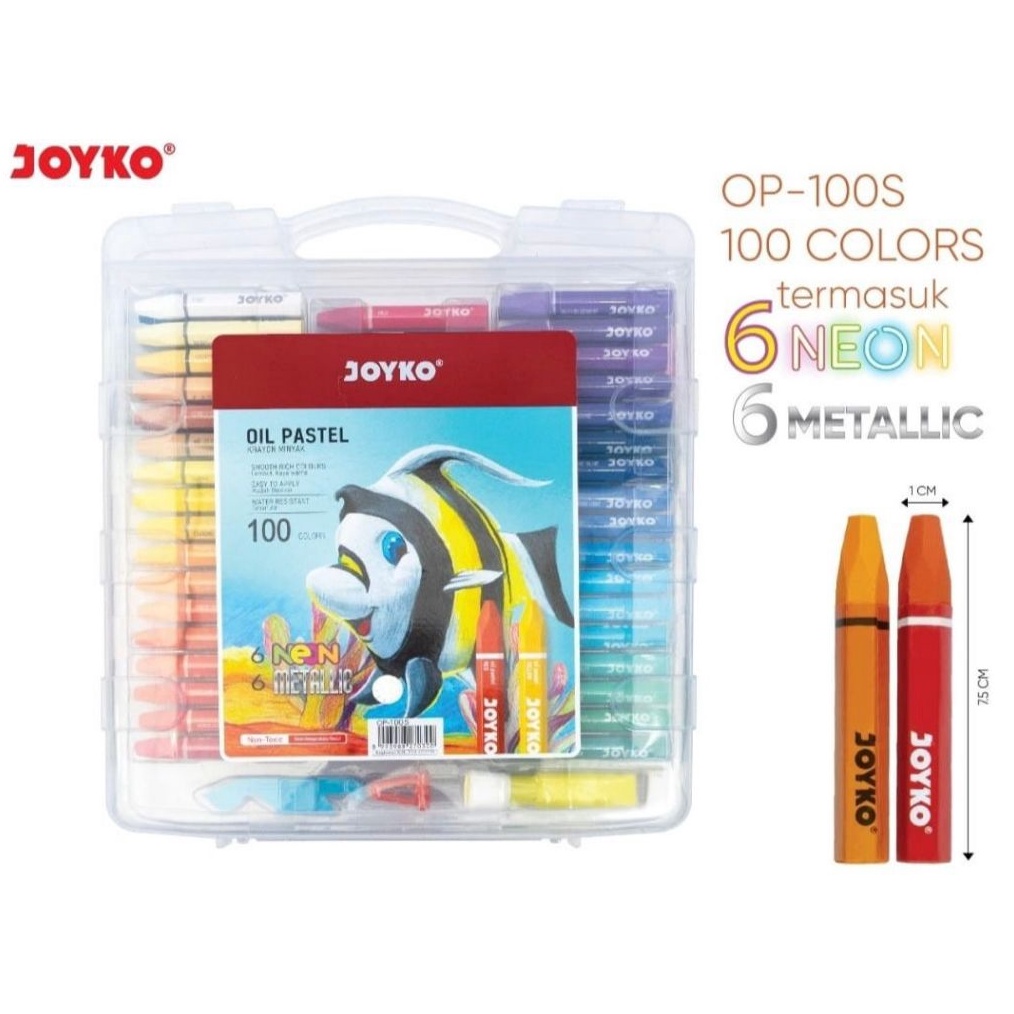 

Krayon Minyak OP55s OP72S Joyko Crayon Oil Pastel i R7Y9