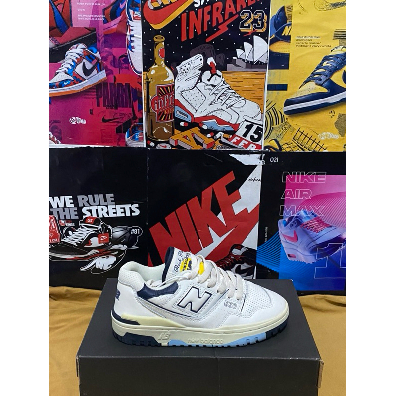 sepatu sneakers nb 550 x rich paul