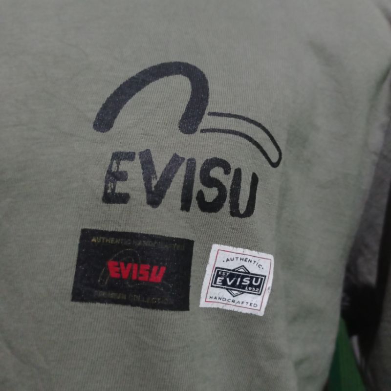 kaos evisu second khakis