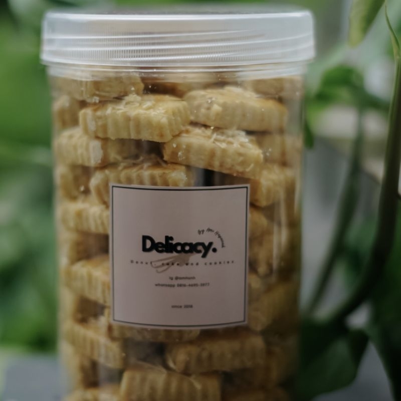 

kue kering / lebaran kastengel keju ukuran toples 1000ml ( 500gr ) / hampers / kado