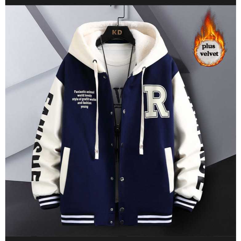 R FANISHE JAKET BASEBALL VARSITY / JAKET BASEBALL HODIE