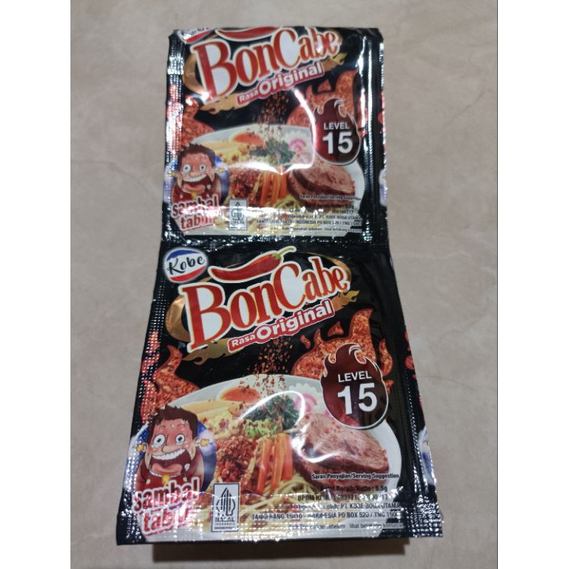 

BON CABE KOBE RASA ORIGINAL LEVEL 15 5,5G ISI 12 SACHET