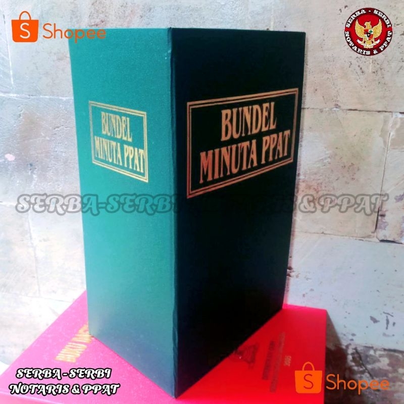 

Bundel minuta ppat notaris hijau
