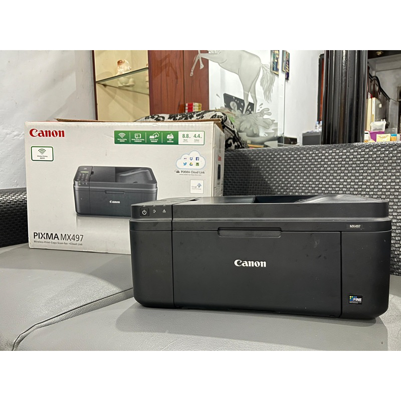 PRINTER CANON PIXMA MX497 PRINTER SCANNER MESIN FOTOKOPI BLUETOOTH FAX PRINTER RESI KANTOR