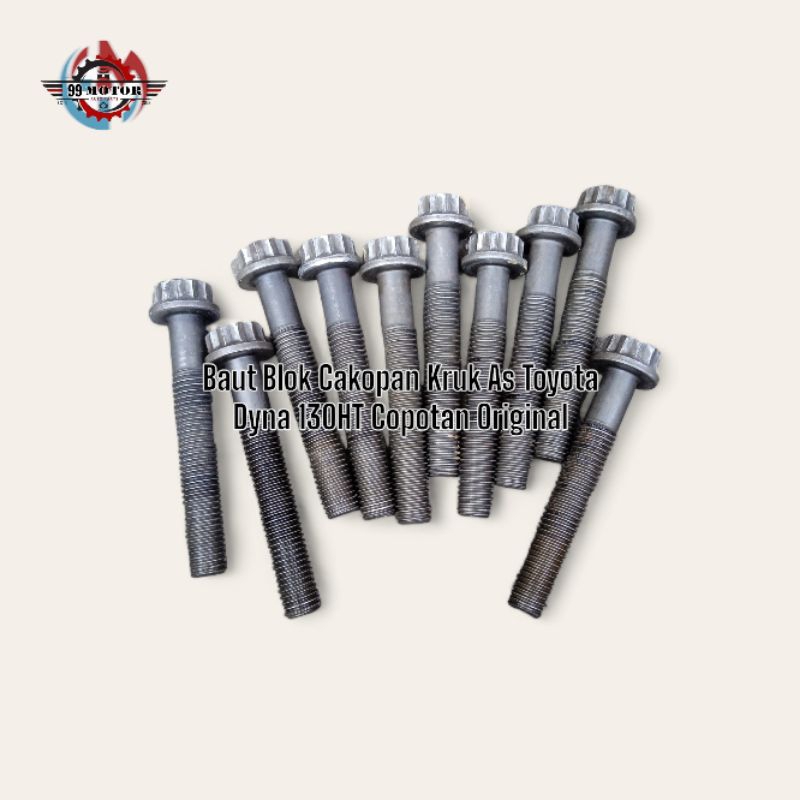 Baut Blok Cakopan Kruk As Toyota Dyna Dutro 130HT Copotan Original
