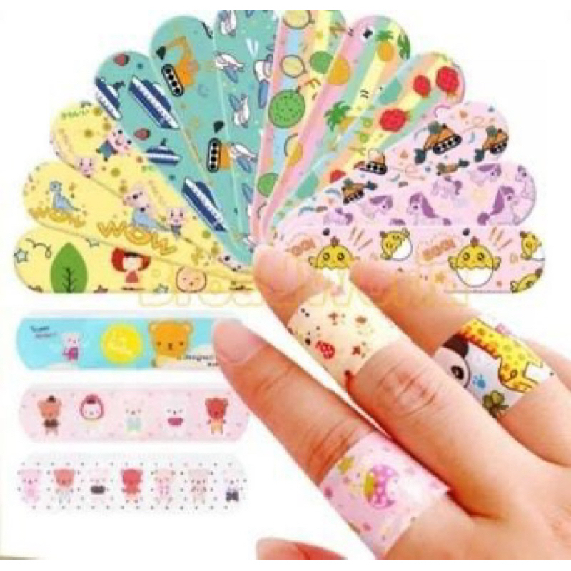Hansaplast Motif Karakter Kartun / Plester Luka Anak (Isi 5)