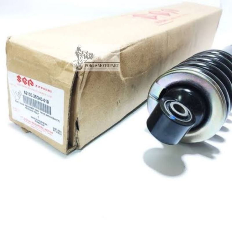 SHOCKBREAKER BELAKANG SATRIA FU150 HITAM ORIGINAL SGP