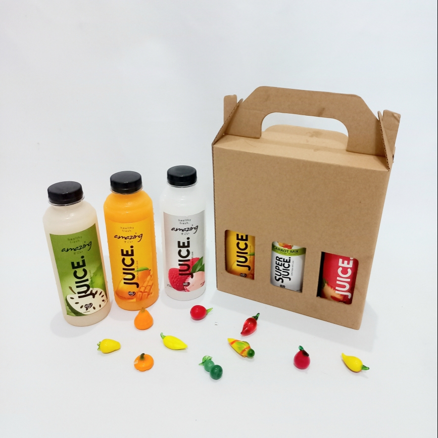

Hantaran JUICE Hampers BOX Jus Buah 6 Botol 250ml