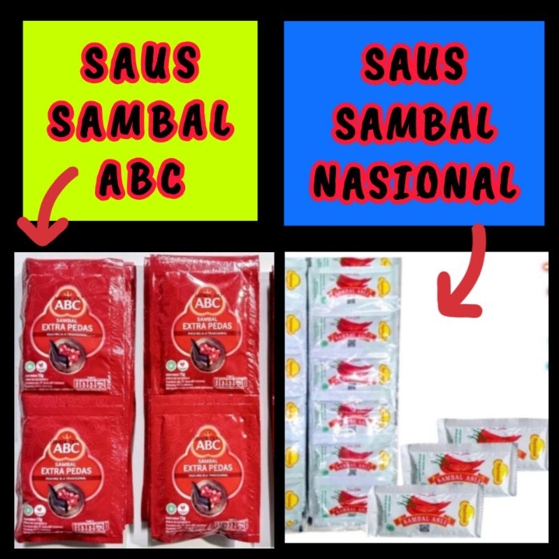 

Saus Sambal Merk ABC/ Merk Nasional