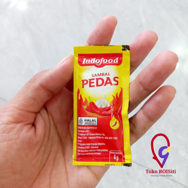 

(TRS) saos saus sambal sachet indofood