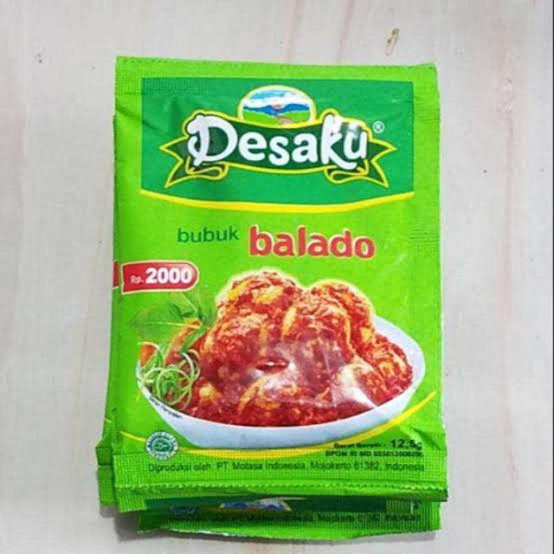 

Desaku balado bubuk bumbu masak instan