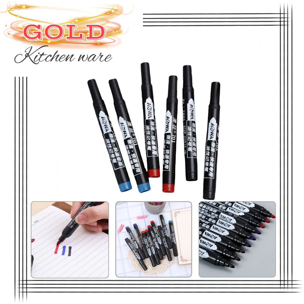 

G170 Spidol Aowa 700 Permanent Import / Spidol Warna Marker