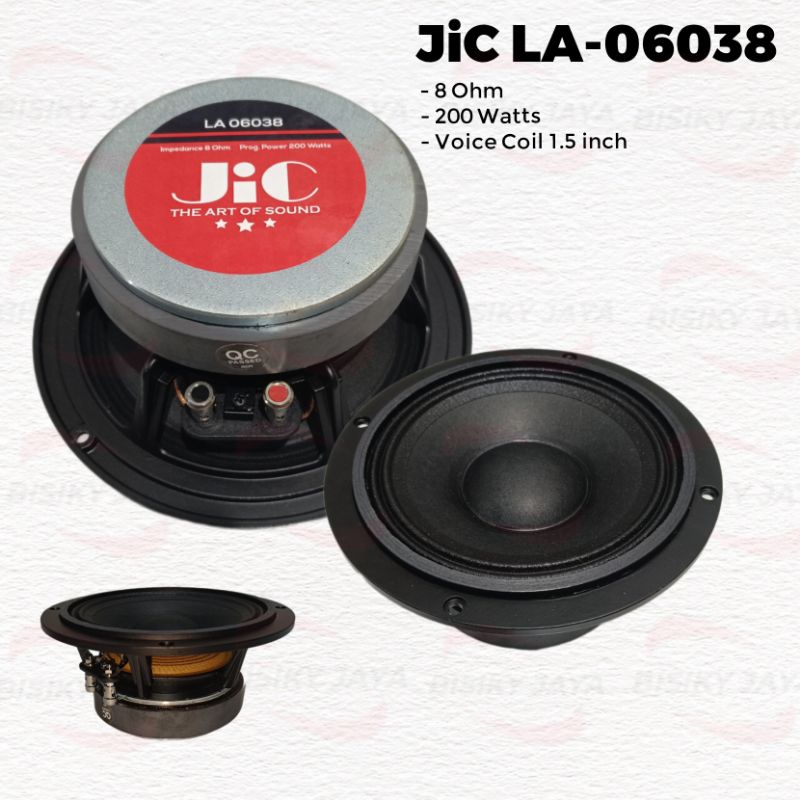 Speaker 6 inch JIC LA 06038 Original JIC LA06038