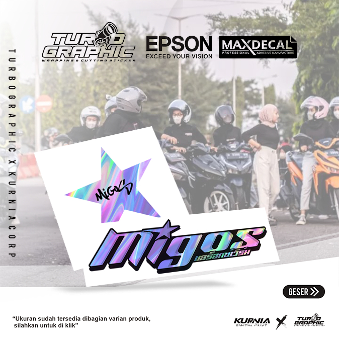 

Sticker Migos V.4 Dan V.5 New !! - Kode 10156