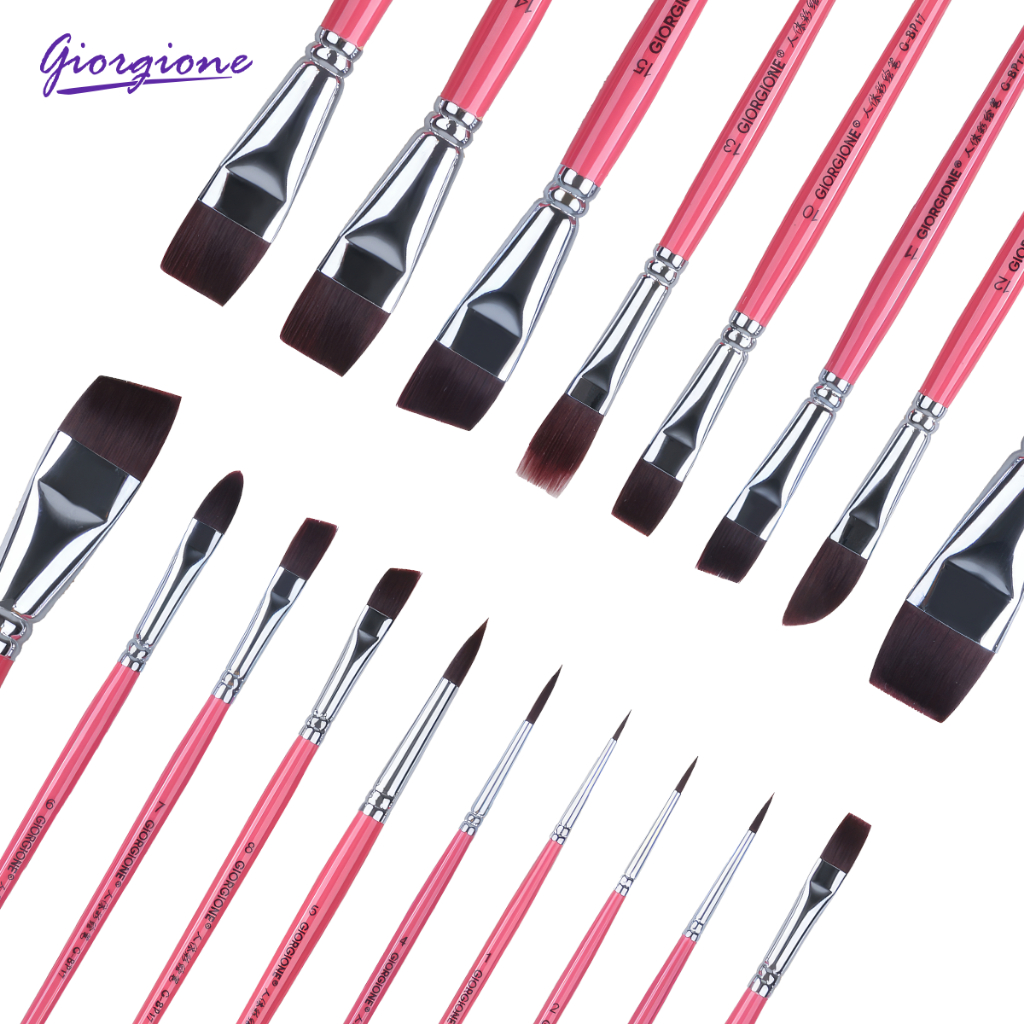 

Giorgione Body Painting Brush Pena Cat Tubuh Pink G-BP