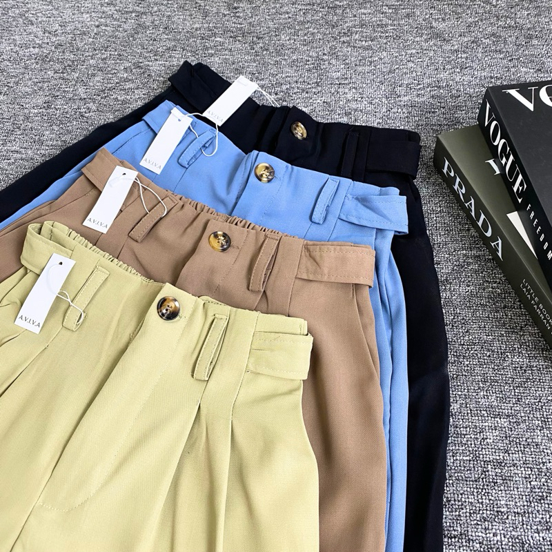 Valova Pants | Pants Korean Style Soft Twill Bangkok by Toko Ibuns