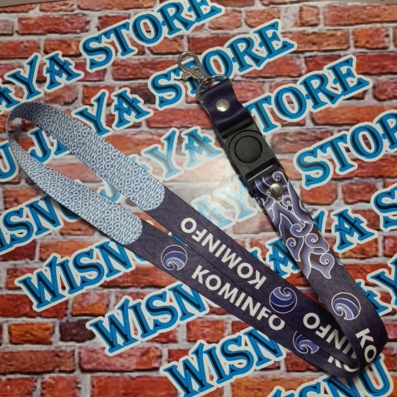 

lanyard tali idcard layer tali gantungan KOMINFO