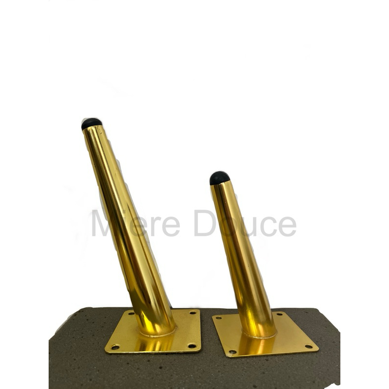 Kaki Sofa Emas Stainless / Kaki Sofa Retro Emas