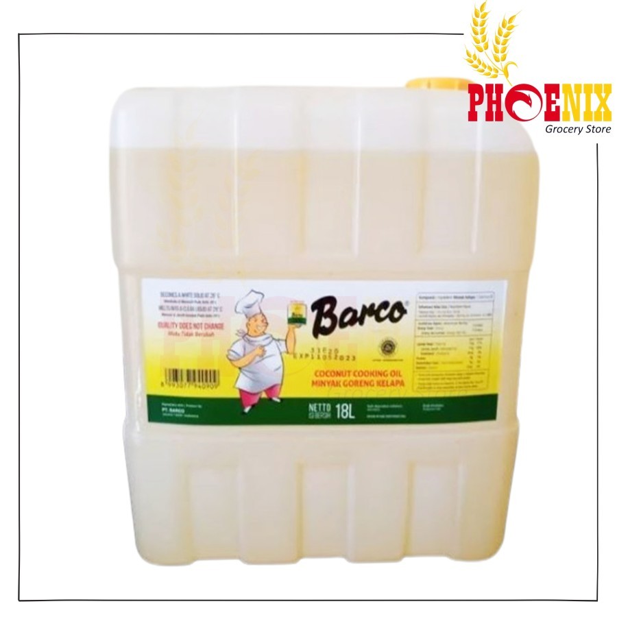 Minyak goreng barco 18 liter