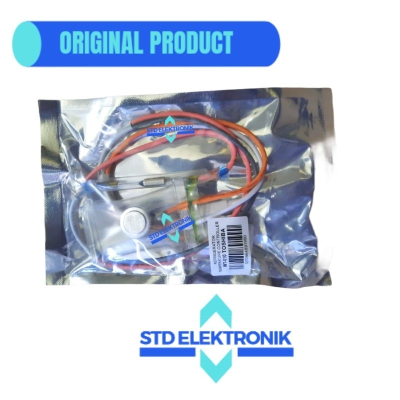 Bimetal kulkas toshiba - Deprost fuse kulkas toshiba - Sensor suhu panas dan dingin toshiba