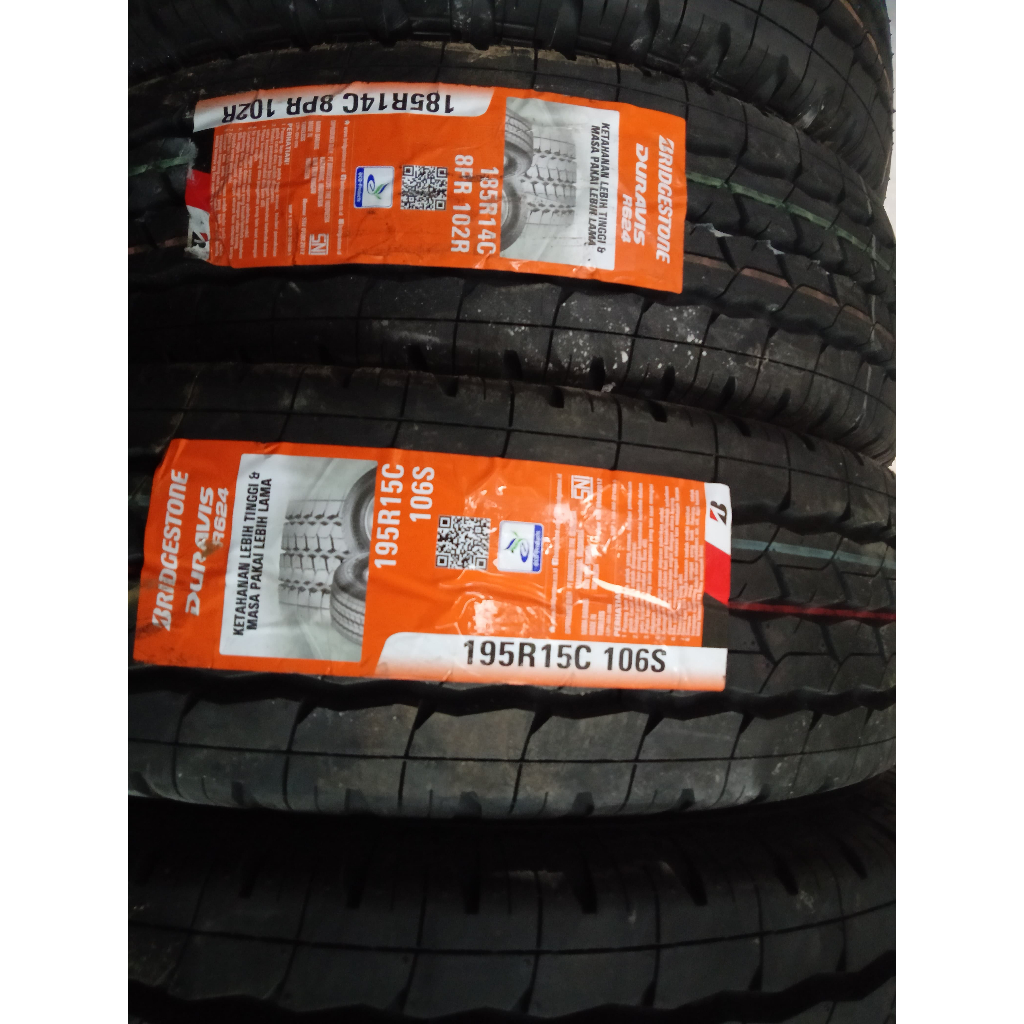 Ban Mobil Ukuran 195 R15C Bridgestone Duravis