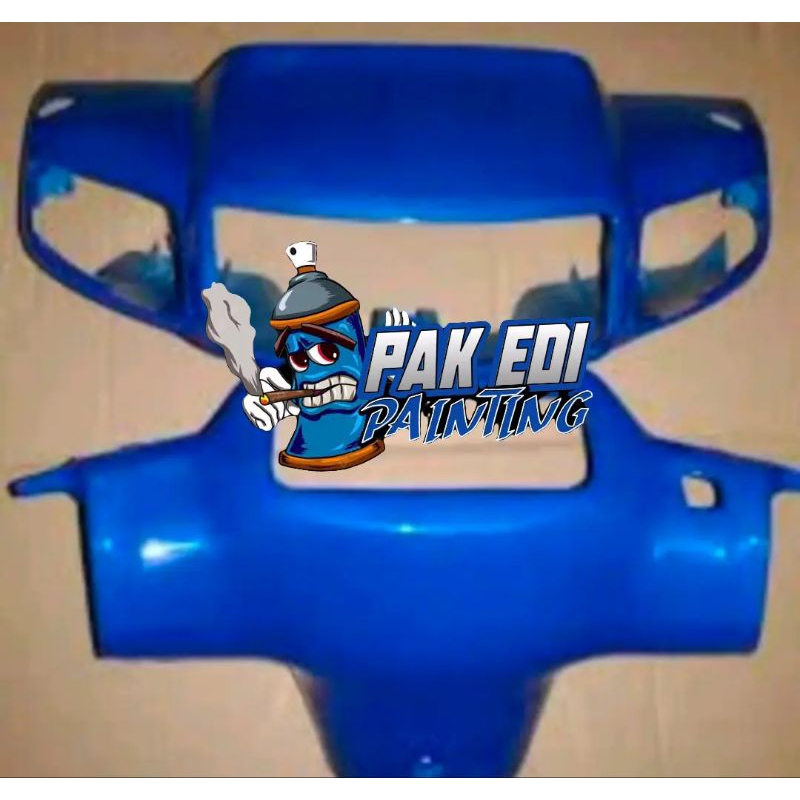 batok depan belakang satria 2 tak satria lumba Biru
