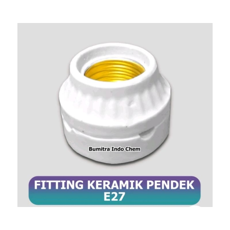 Fiting keramik E27 Fiting lampu keramik E27 Fiting plafon