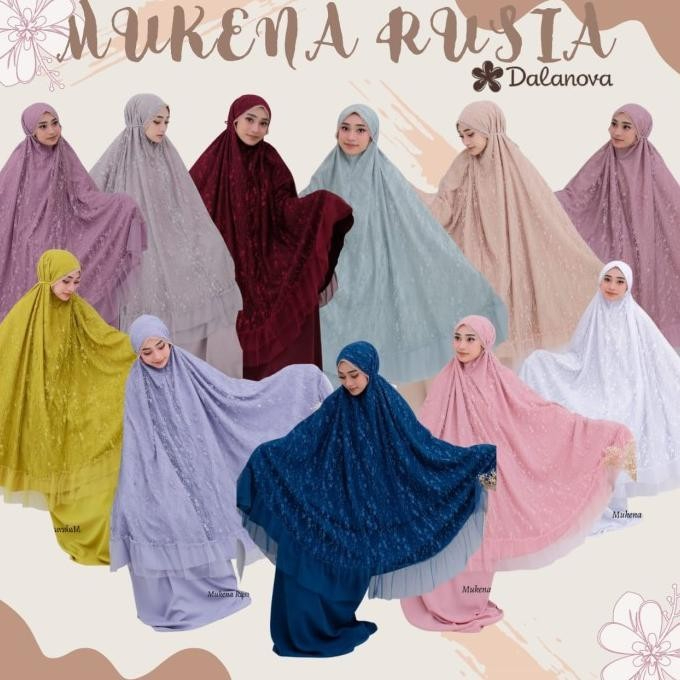 Mukena Dewasa/Mukena Dalanova Rusia