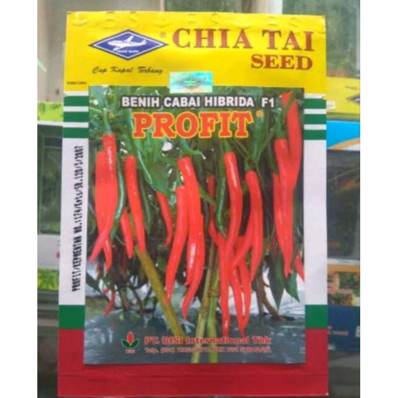 bibit cabai besar propit 10 gram bisi kapal terbang