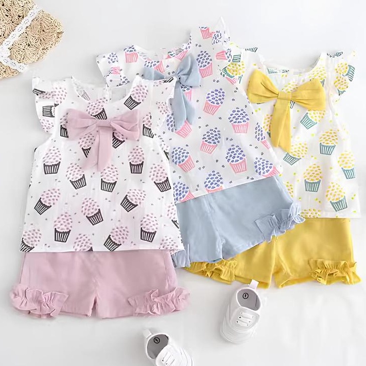 Wow NAJWA  Setelan Anak Herra Motif