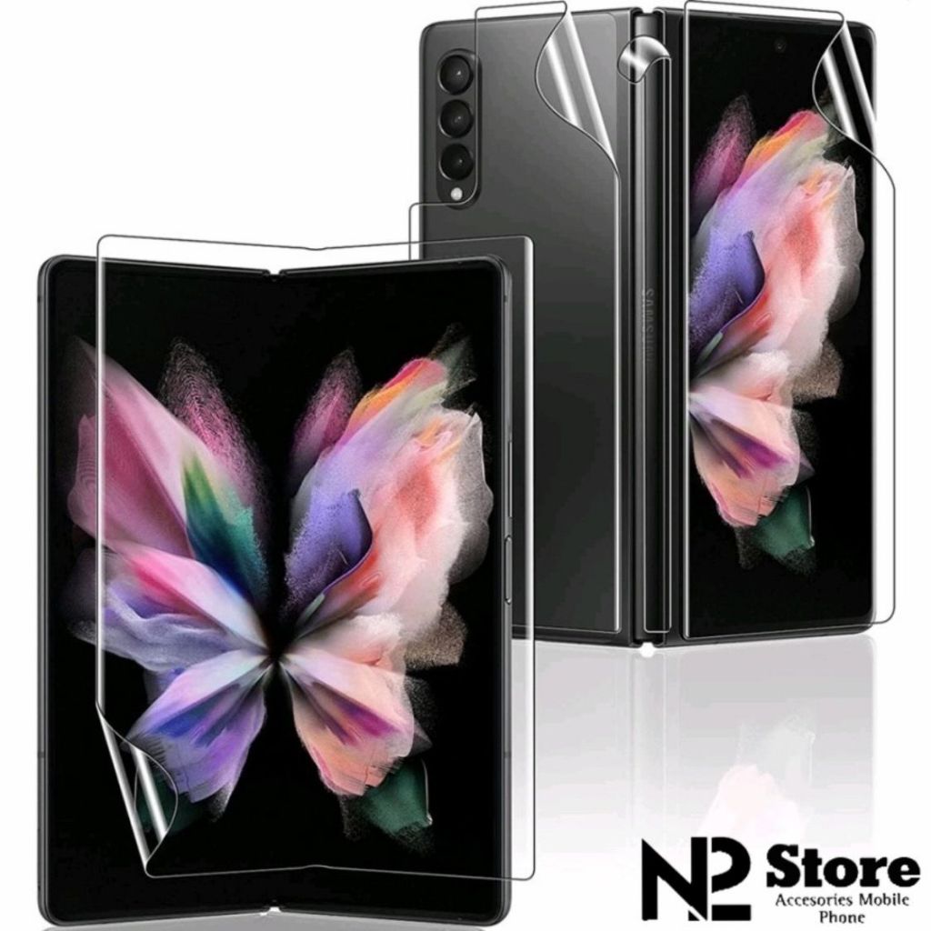 Samsung Galaxy Z Fold 3 Fold3 5G Hydrogel Full Clear Screen Protector