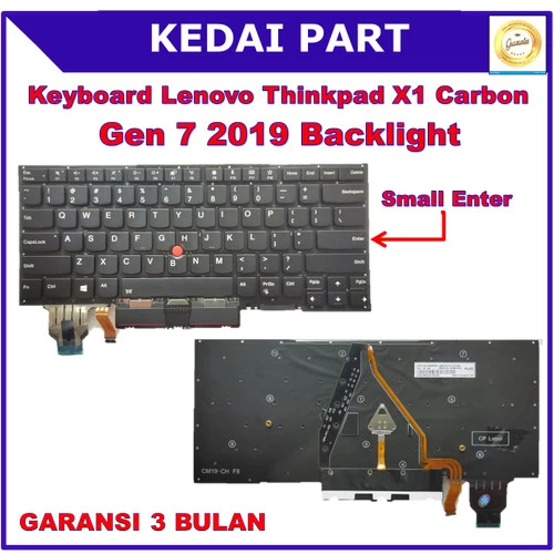 Keyboard Lenovo ThinkPad X1 Carbon Gen7 Gen 7 Gen8 Gen 8 Yoga Gen 5 2020 Pointer Backlight