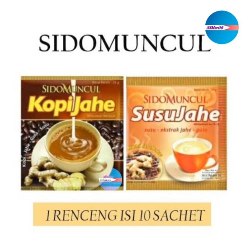 

SUSU Jahe-KOPI Jahe SidoMuncul - 10 Sachet