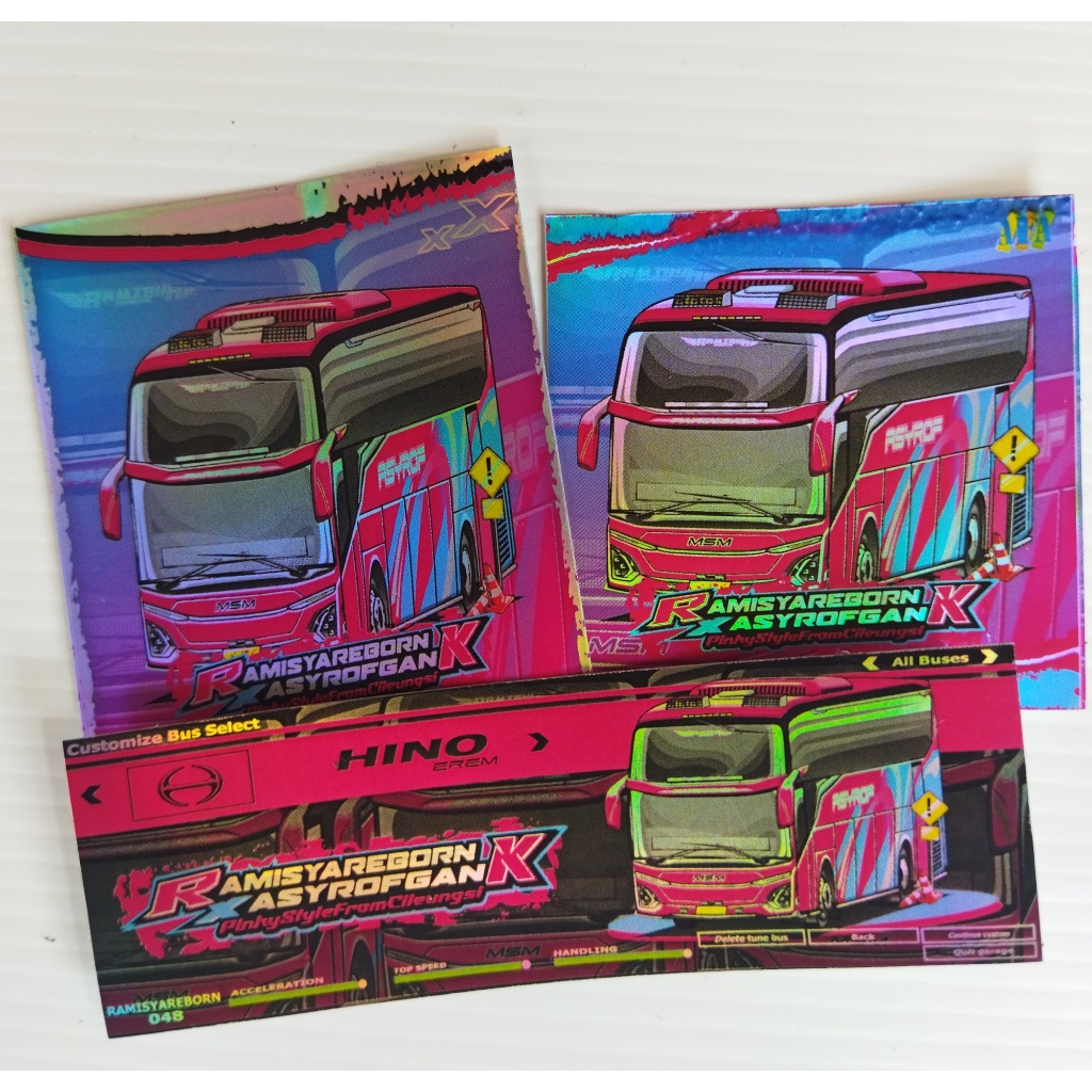 

STIKER KOTAK RAMESYA ASLI UNIT