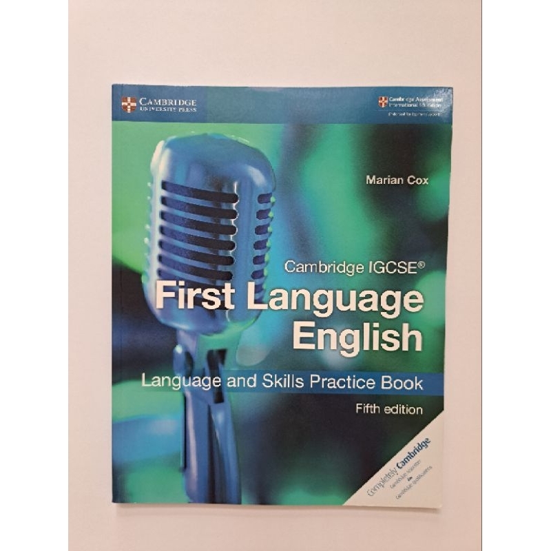 Cambridge IGCSE First Language English Language and Skills Practice Book ORI & NEW