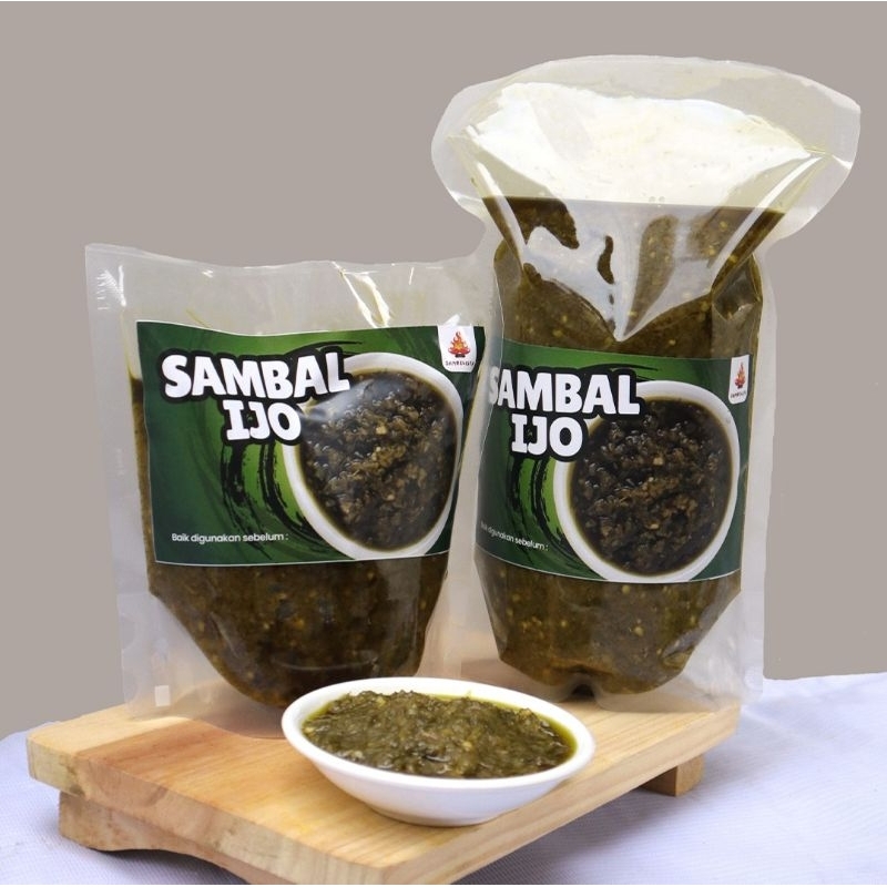 

SAMBELISTA | SAMBAL IJO REFILL 1000 GRAM | SAMBAL IJO PRAKTIS | SAMBAL KEMASAN | SAMBAL MURAH | SAMBAL IJO PADANG