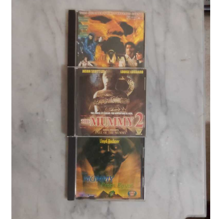 VCD THE MUMMY I - III koleksi