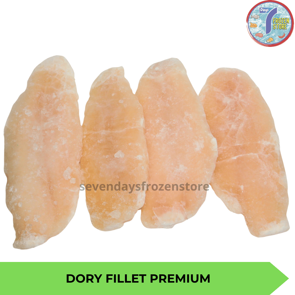 

Ikan Dory Fillet Premium Frozen Beku kemasan 1 kg