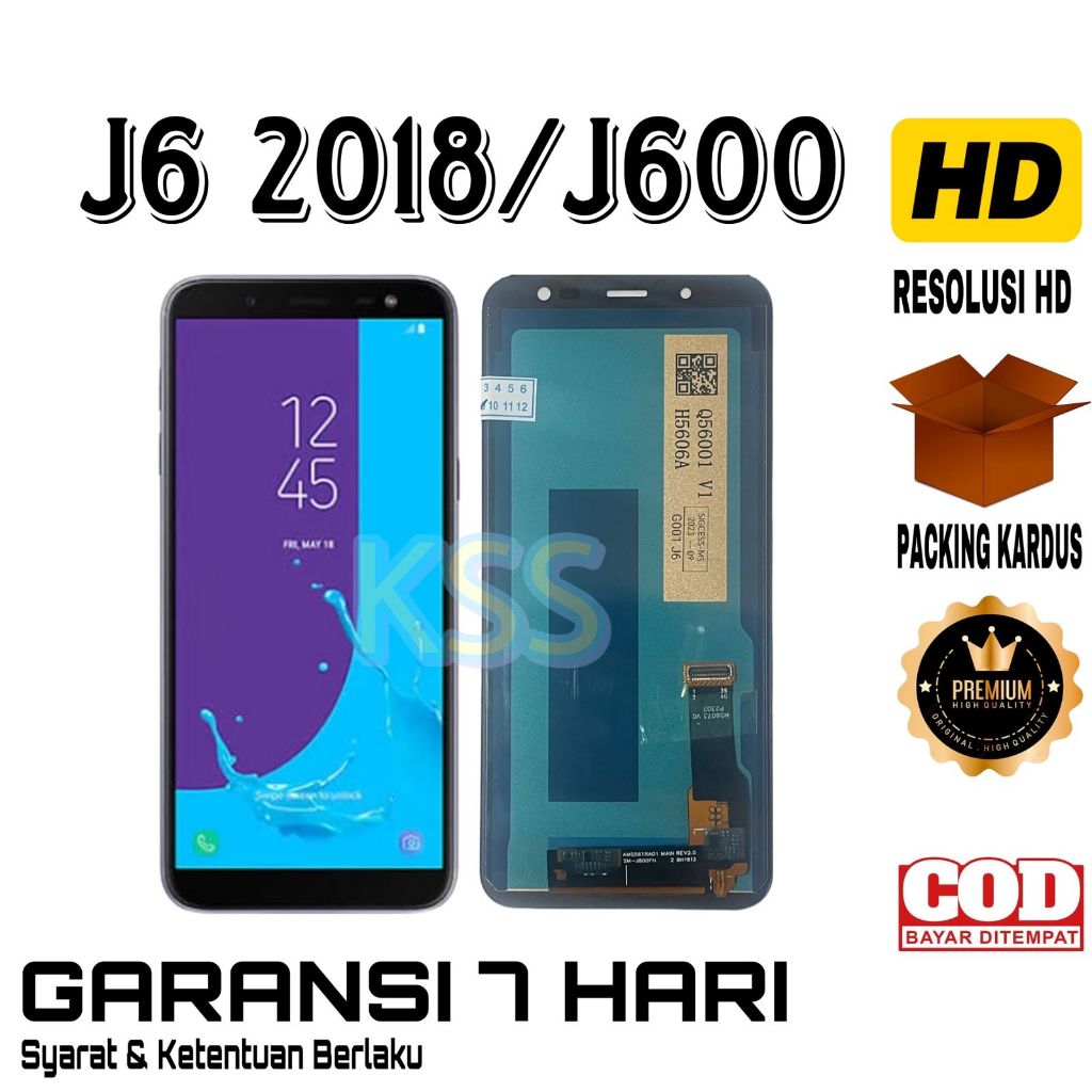 Lcd Samsung J600 J6 2018 A6 A6 2018 Original (Lcd Touchscreen) fullset