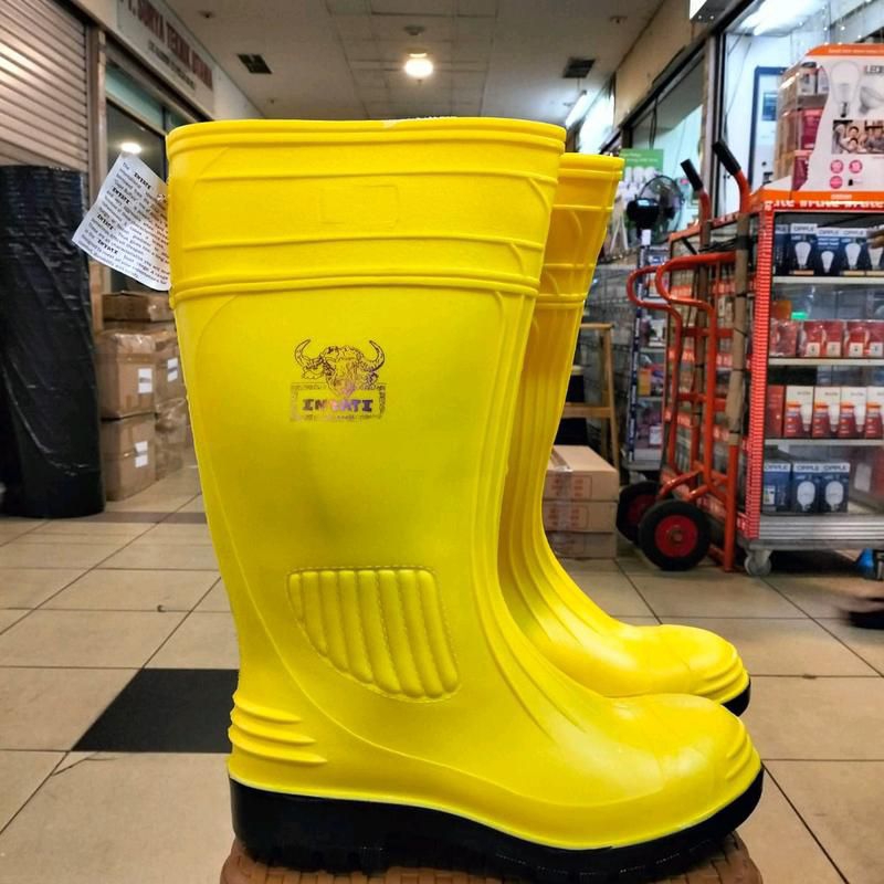 Sepatu Safety Boots Wayna Inyati 1278 / Safety Shoes Wayna Inyati 1278 Rubber Boots Original