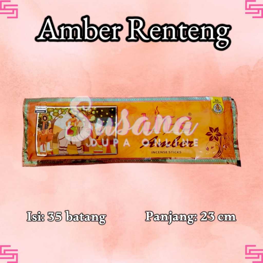 Dupa Renteng Amber Life Maharaja India Isi 35 Batang